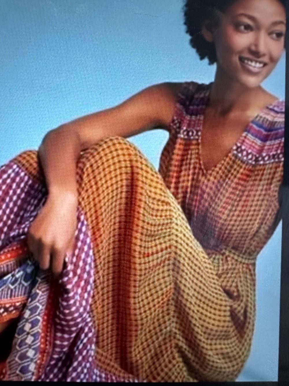 Aelyn Embroidered Maxi Dress by Tanvi Kedia for Anthropologie